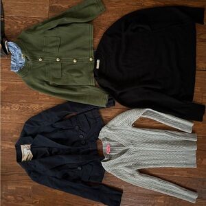 Mixed Women's Sweaters & Jackets - Olive, Black, Navy, Light Gray